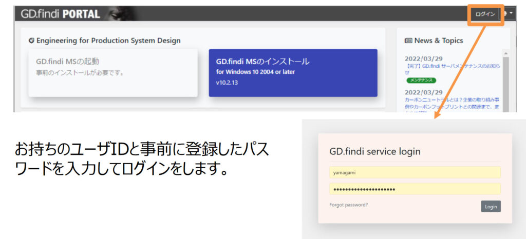 （GD.findi M＆S ユーザ様向け）GD.findi MS への移行について
