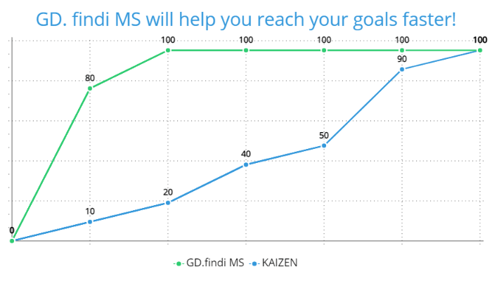 GD. findi MS will help you reach your goals faster!